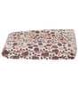 On The Town Blob Orange 100% Cotton Printed 89X59 Inch Throw With 2 Cushion Covers