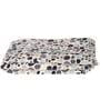 On The Town Blob Blue 100% Cotton Printed 89X59 Inch Throw With 2 Cushion Covers
