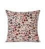 On The Town Blob Orange 100% Cotton Printed 89X59 Inch Throw With 2 Cushion Covers