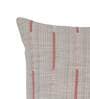 On The Town Slubloop Pink 100% Cotton Printed 89X59 Inch Throw With 2 Cushion Covers