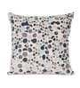 On The Town Blob Blue 100% Cotton Printed 89X59 Inch Throw With 2 Cushion Covers