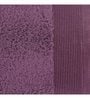Purple Solid 550 GSM Cotton 6 Pieces Towel Set