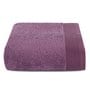 Purple Solid 550 GSM 100 % Cotton Bath Towel
