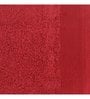Red Solid 550 GSM 100 % Cotton Bath Towel