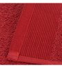 Red Solid 550 GSM 100 % Cotton Bath Towel