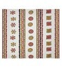 White Traditional print 144 TC Cotton King Size  Bedsheet With 2 Pillow Cover