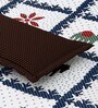 Blue Traditional print 144 TC Cotton King Size  Bedsheet With 2 Pillow Cover