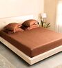 Macchiato 100% Pure Bamboo Bedsheet Set With 1 Bedsheet & 4 Pillow Covers