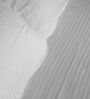 White 100% Pure Bamboo Bedsheet Set With 1 Bedsheet & 4 Pillow Covers