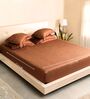 Macchiato 100% Pure Bamboo Bedsheet Set With 1 Bedsheet & 4 Pillow Covers