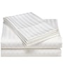 White 100% Pure Bamboo Bedsheet Set With 1 Bedsheet & 4 Pillow Covers