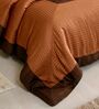 Cacao Nibs 100% Pure Bamboo Contrast King Duvet With Panel Design