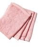 Blush 100% Pure Bamboo Terry Face Towel Set Of 4
