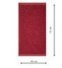 Merlot 100% Pure Bamboo Terry Hand Towel Set Of 2