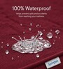 100% Waterproof Breathable and Non-Allergenic Premium Cotton Mattress Protector (75x72) King Size