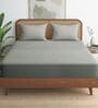 Grey 100% Waterproof Premium Double Bed King Size Elastic Fitted Cotton Bed Cover