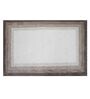 Grey 100% Wool Abstract 4  x 6  Feet Hand Tufted Carpet