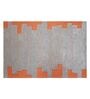 Grey Striped 100% Wool 4 ft x 6 ft Hand Tufted Carpet