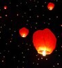 100 Pieces Multicolour Sky Lantern