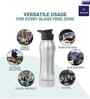 1000 ml Stainless Steel Travel Water Bottle with Sipper Cap