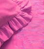 Lavender 1000 Tc Cotton Embroidered Single Duvet With Ruffles