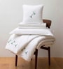 White 1000 Tc Cotton Reversible Single Duvet