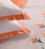 Peach 1000 Tc Cotton Reversible Single Duvet