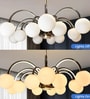 104W 90 cm Smart LED Chandelier with Glass Globes
