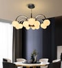 104W 90 cm Smart LED Chandelier with Glass Globes