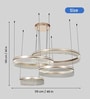 104W Smart LED Chandelier with 115 cm Diameter