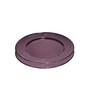 Classic Purple Ceramic Microwave-safe Handcrafted (Set of 2) Side Plate