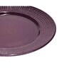 Classic Purple Ceramic Microwave-safe Handcrafted (Set of 2) Side Plate