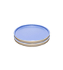 Matte Sky Blue Ceramic Rim (Set of 2) Side Plate