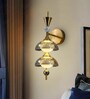 10W Tiered Glass Wall Lamp