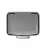 11 Litre Black Stainless Steel Dustbin