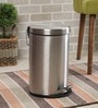 11 Litres Stainless Steel Pedal Dustbin