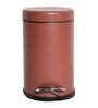 11 Ltr Brown Stainless Steel Step On Dustbin