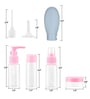 Refillable & Leak Proof Travel Bottle Kit (11 Pcs) for Toiletries with Bag