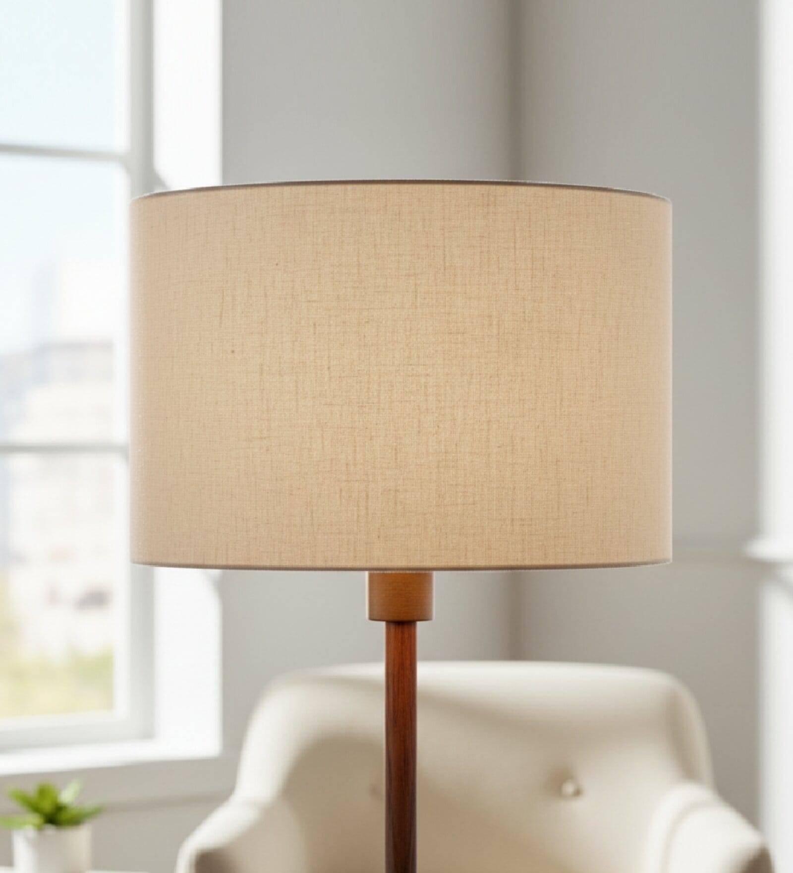 12-Inch Flex Fabric Drum Lampshade