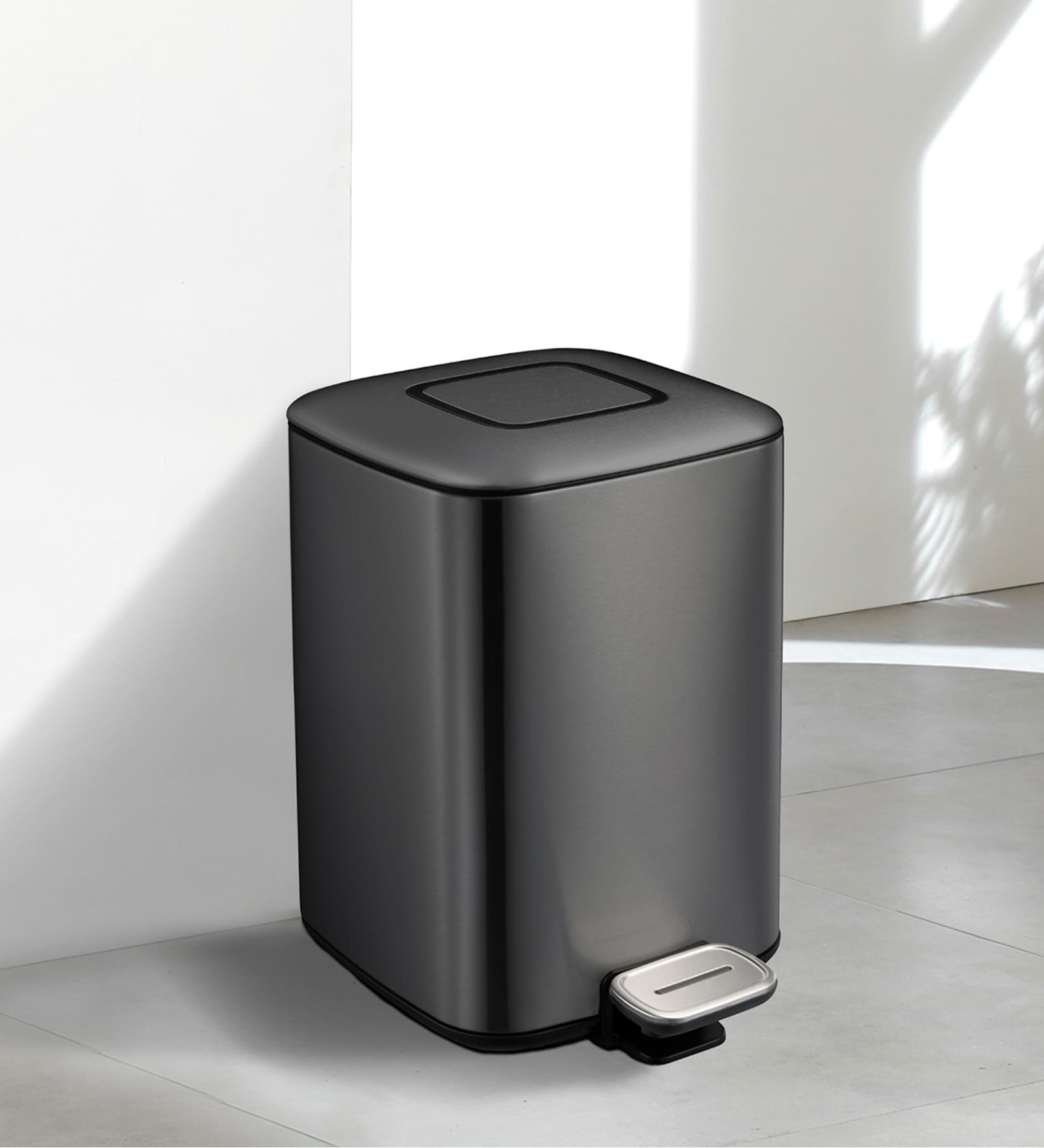 12 Litre Blue Pvc Dustbin