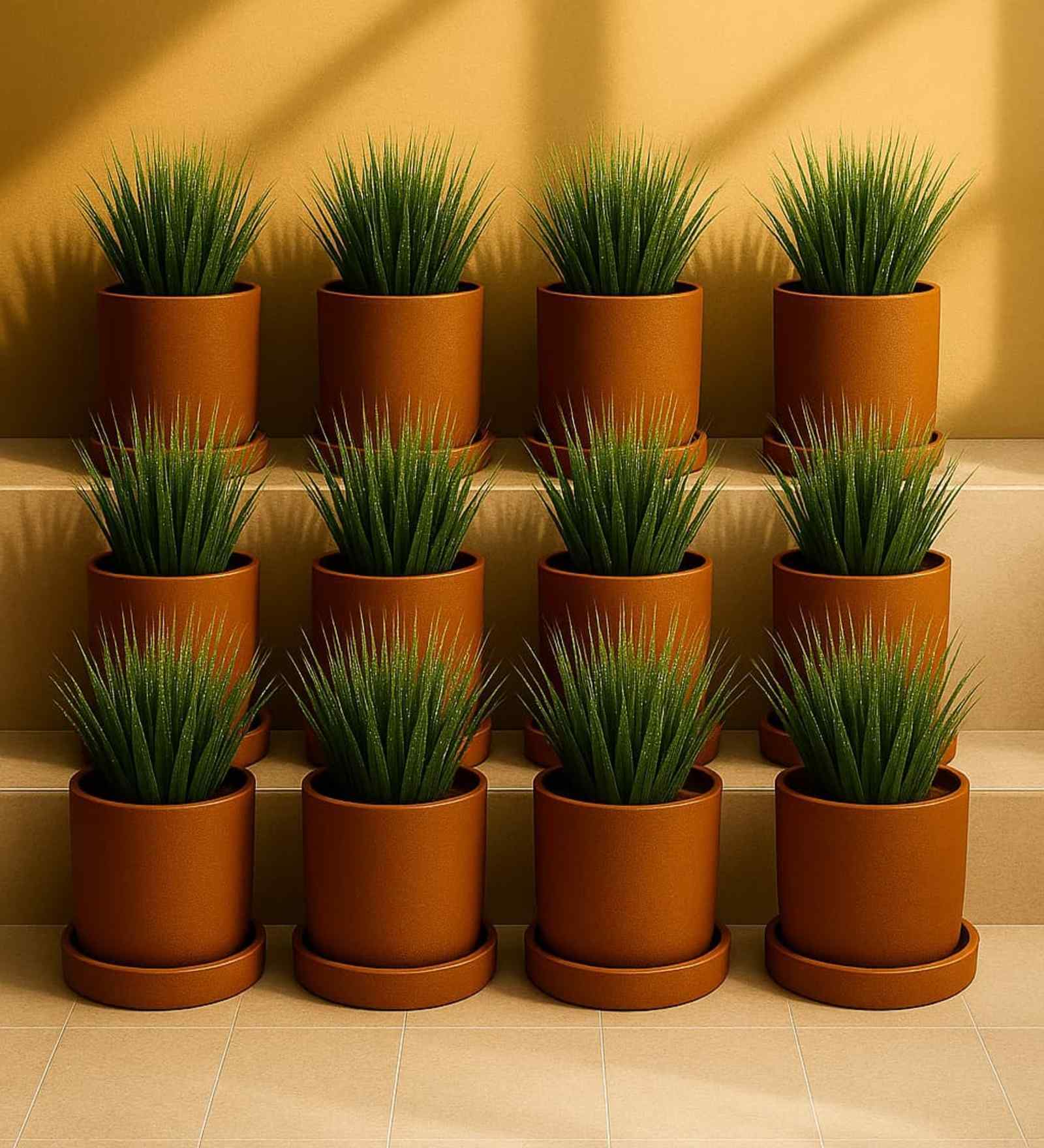 12 Pcs Red Terracotta 4 Inchs Planters