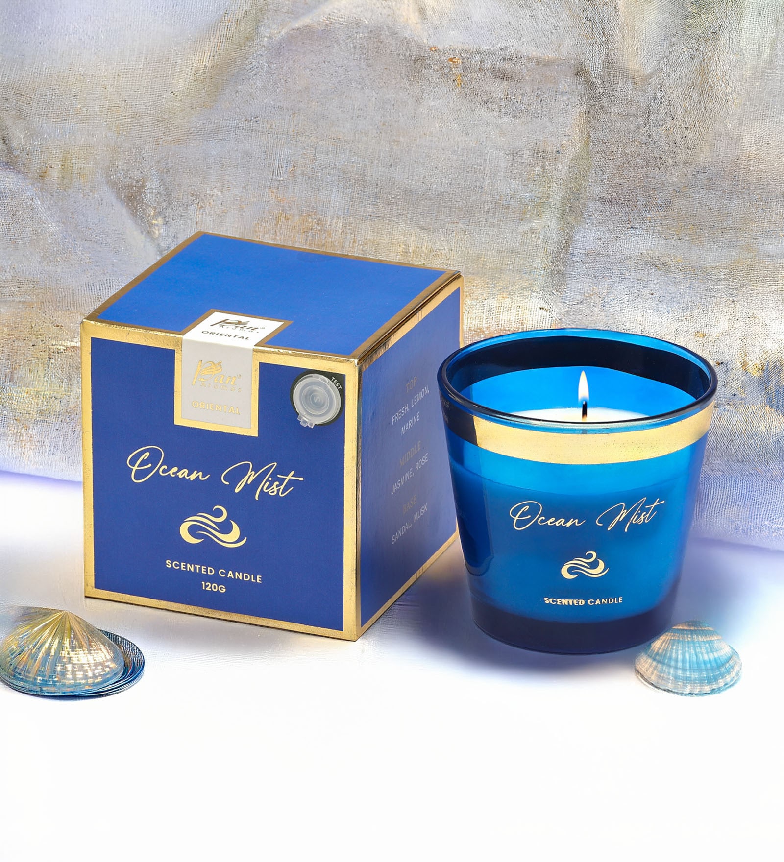 Ocean Mist Oriental Scented Candle 120g