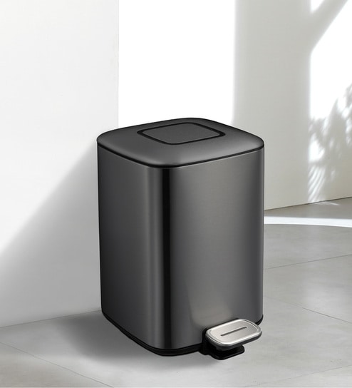 12 Litre Blue Pvc Dustbin