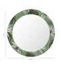 Green Glass Artist Wall Mirror