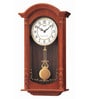 Brown Solid Wood Pendulum Clock