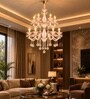 12 Arm Crystal & Glass Luxury Chandelier