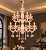 12 Arm Crystal & Glass Luxury Chandelier