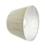 12-Inch Cream Texture Fabric Drum Lampshade