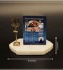 12 Jyotirlinga Desk Calendar 2026 With Beautiful Trishul For Home & Office Decor