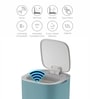 12 Litre Metallic Stainless Steel Dustbin